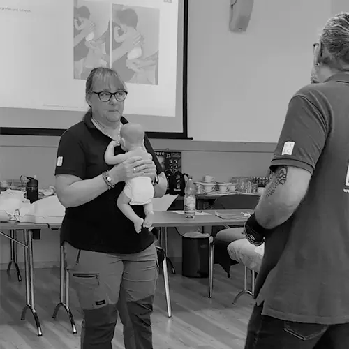 DIC Instruktorin Andrea Stock