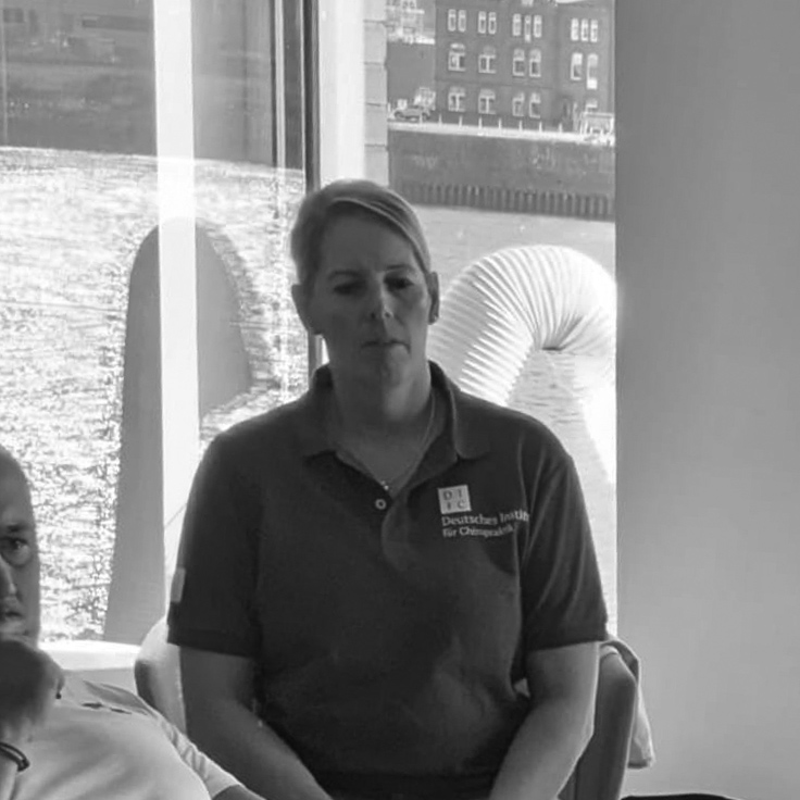 DIC Instruktorin Saskia Grebe<br />
